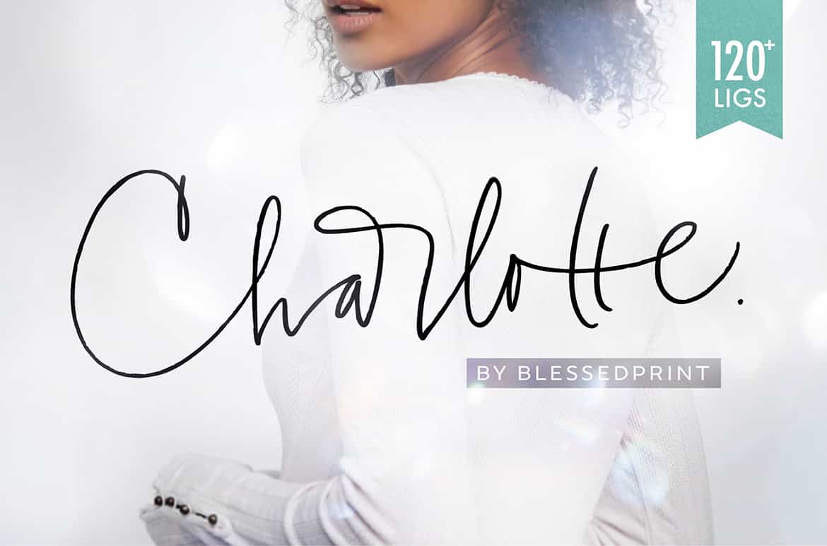 Charlotte Script Wedding invitation Font