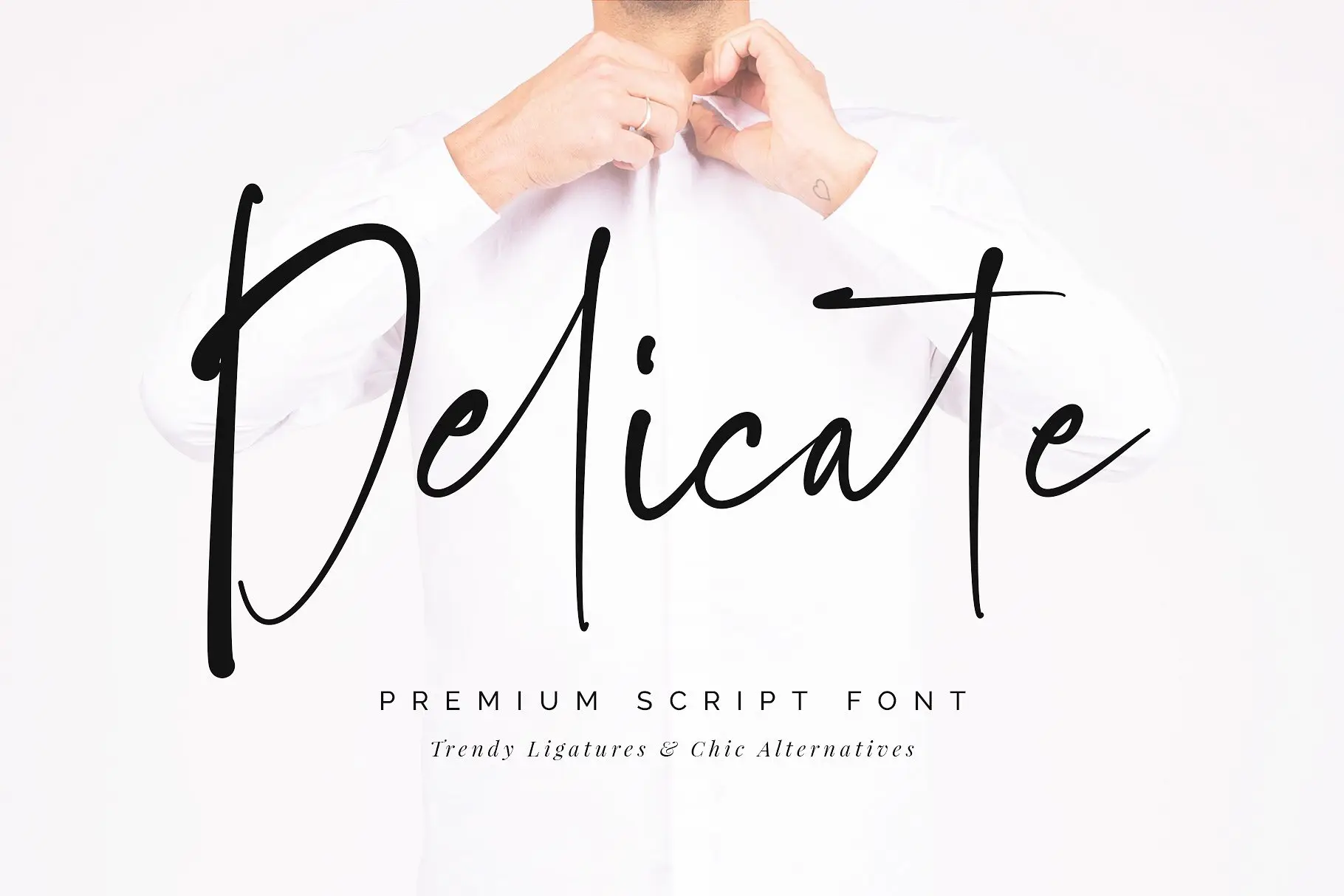 Delicate Script Font Wedding invitation Fonts