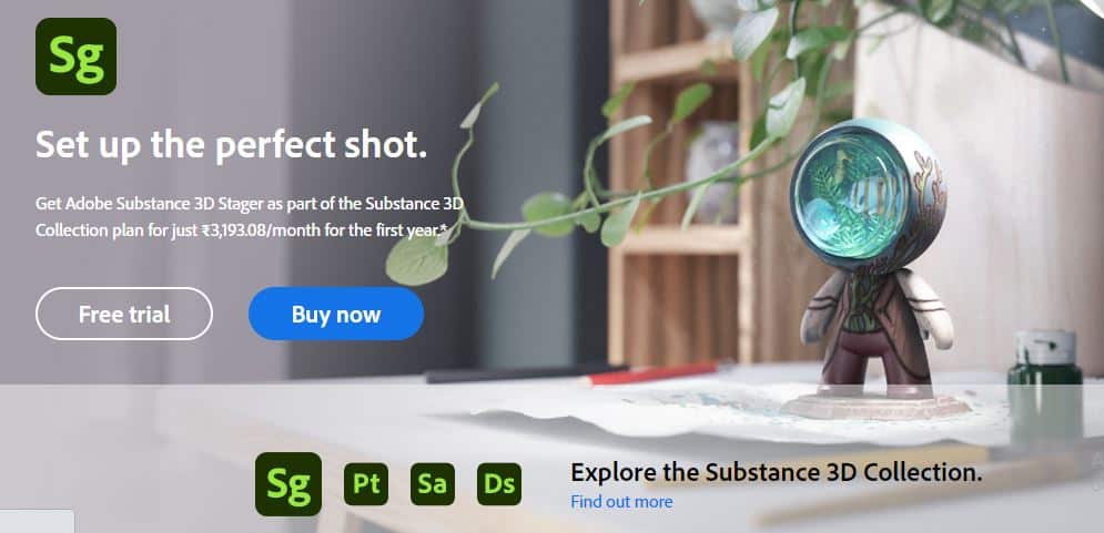Adobe Substance 3D Stager 2.1.0.5587 download the new version for windows