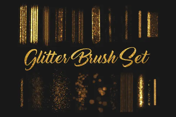 Procreate Glitter Brush Set