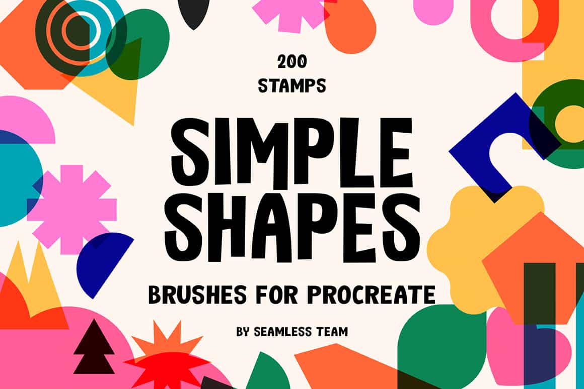 shape brushes for procreate free