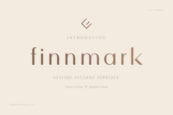 Finnmark – Elegant Sans Typeface Wedding Invitation Font