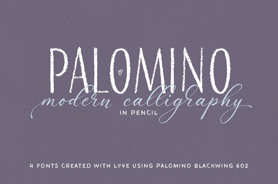 Palomino Font Family Wedding Invitation Font