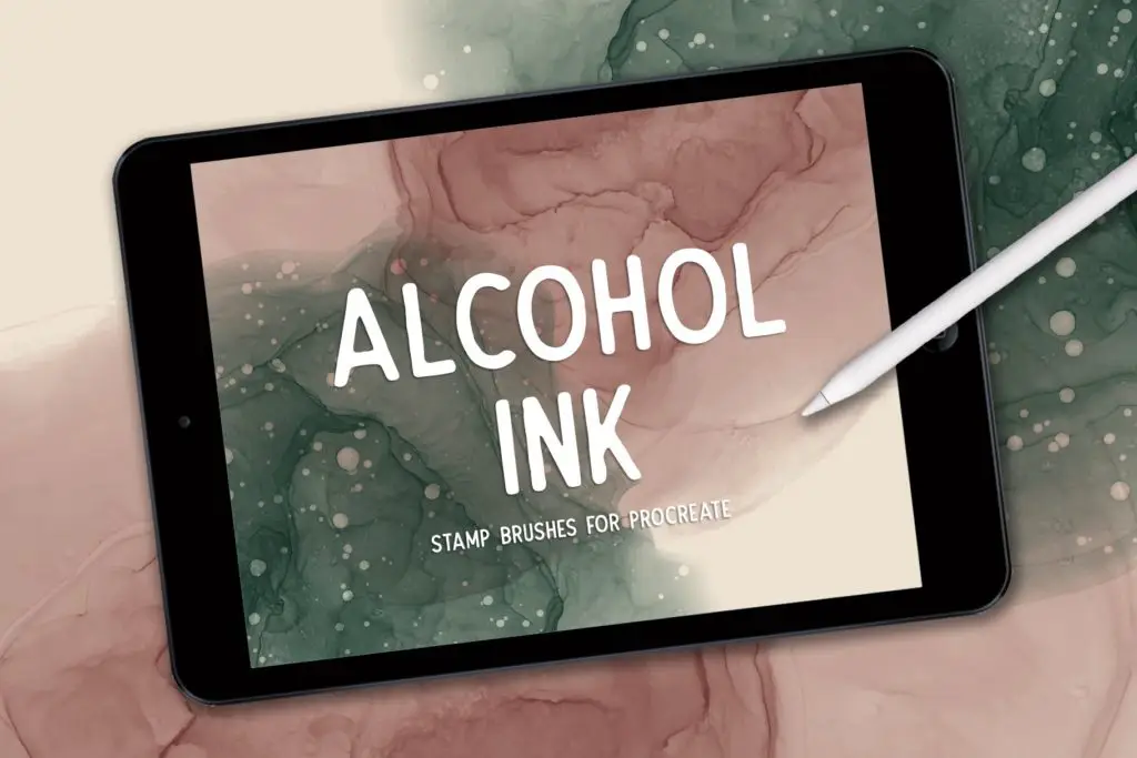 Alcohol Ink Stamps For Procreate