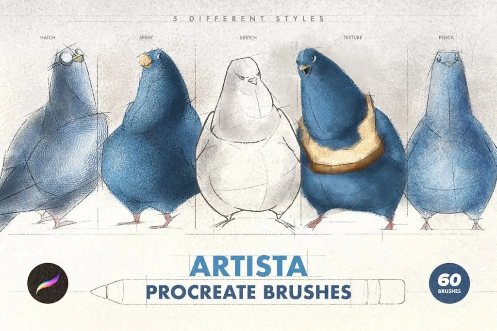 Artista Procreate Brushes