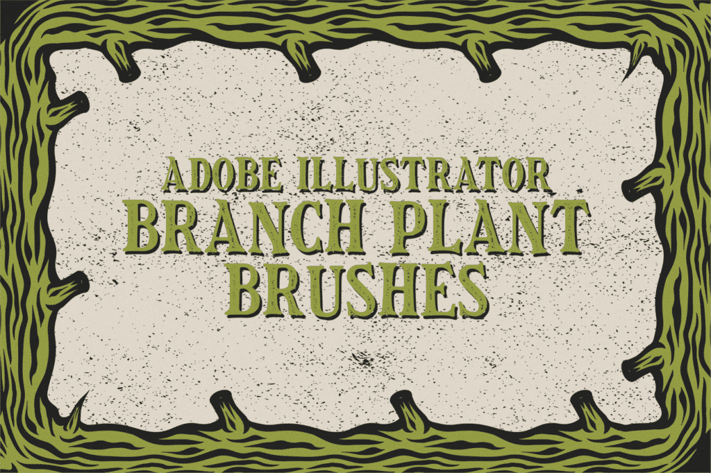 Branch Plant Brushes Illustrator