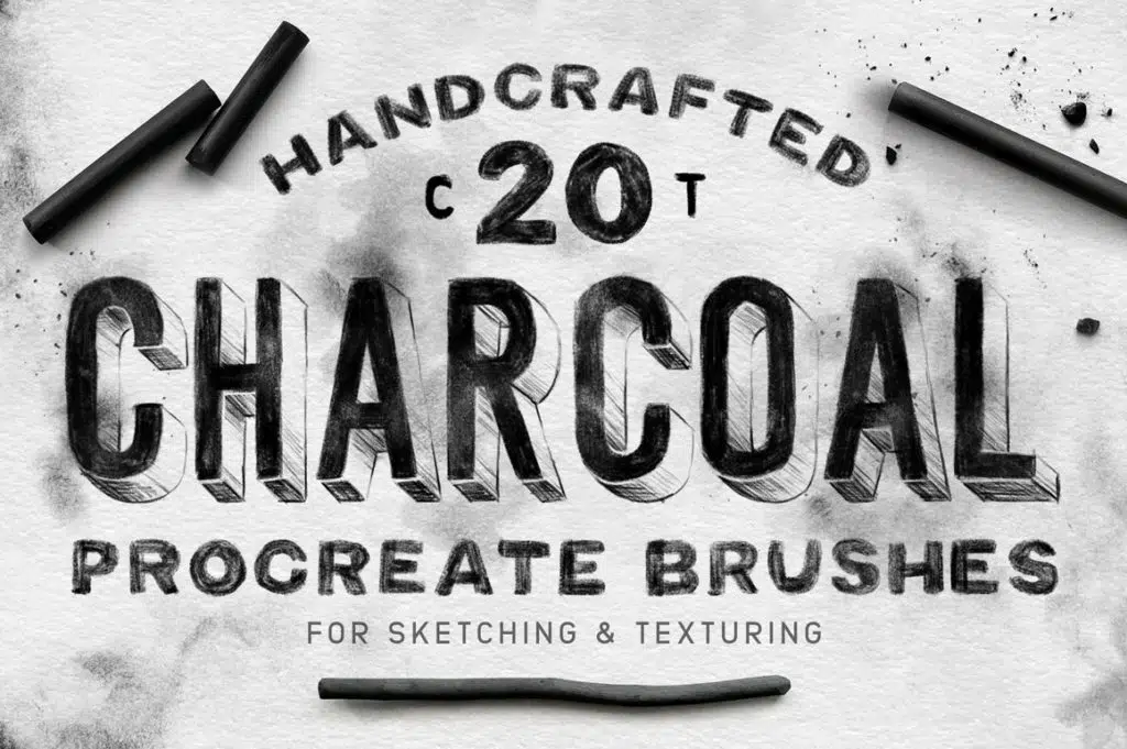 Charcoal Procreate Brushes