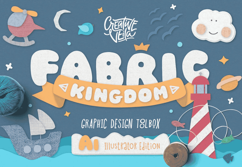 Fabric Kingdom Procreate Brush
