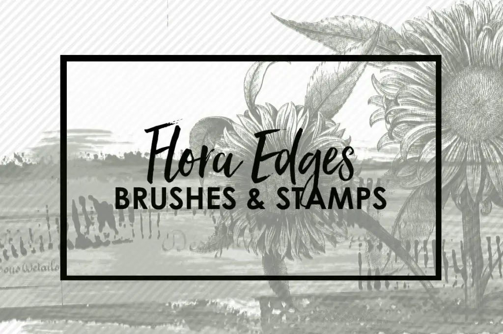 Flora Edge Brushes & Stamps