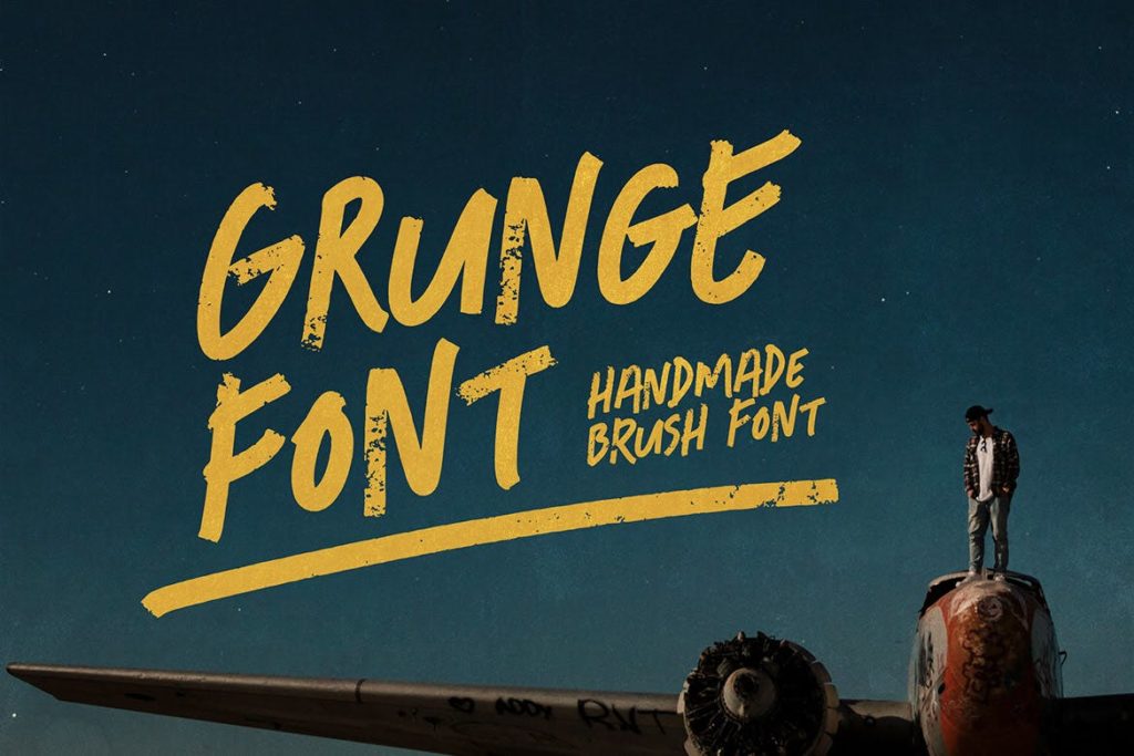 Grunge Font - Freestyle Display Font