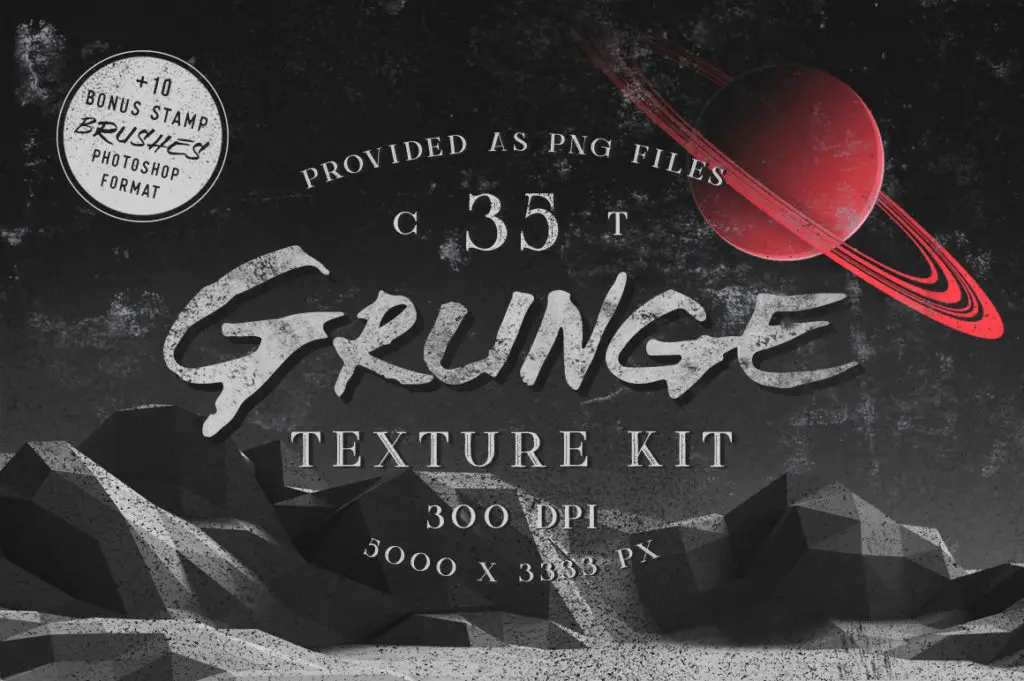 Grunge texture kit