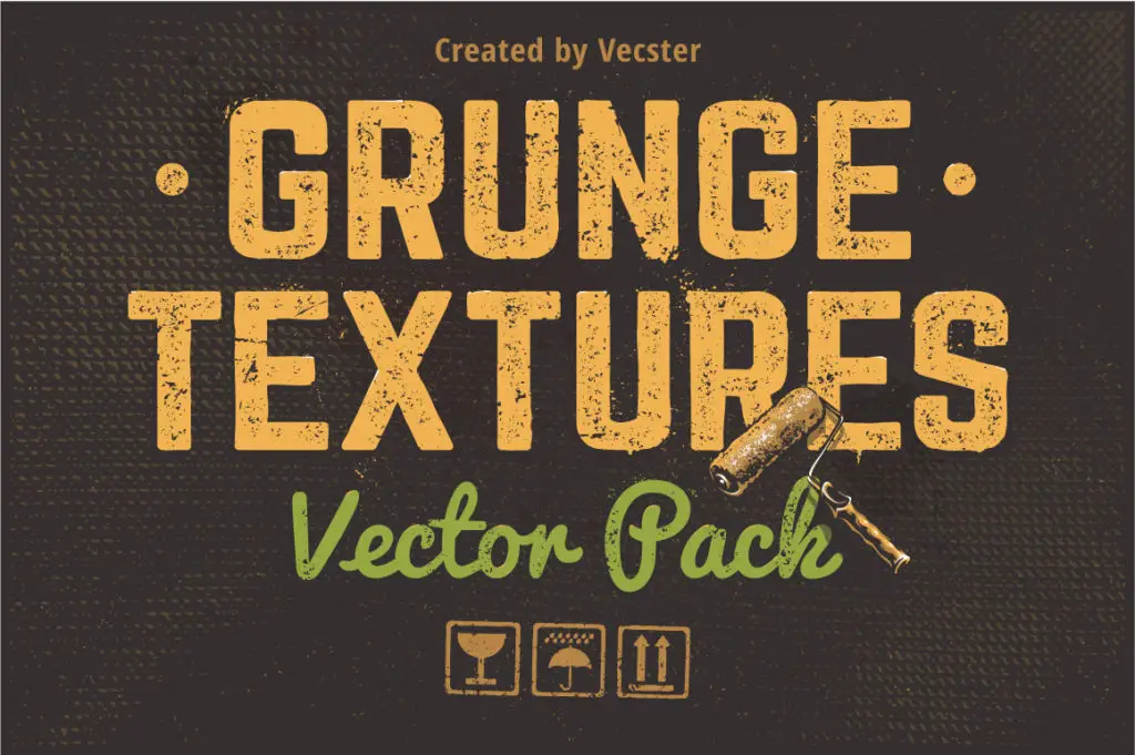 Grunge texture vector pack