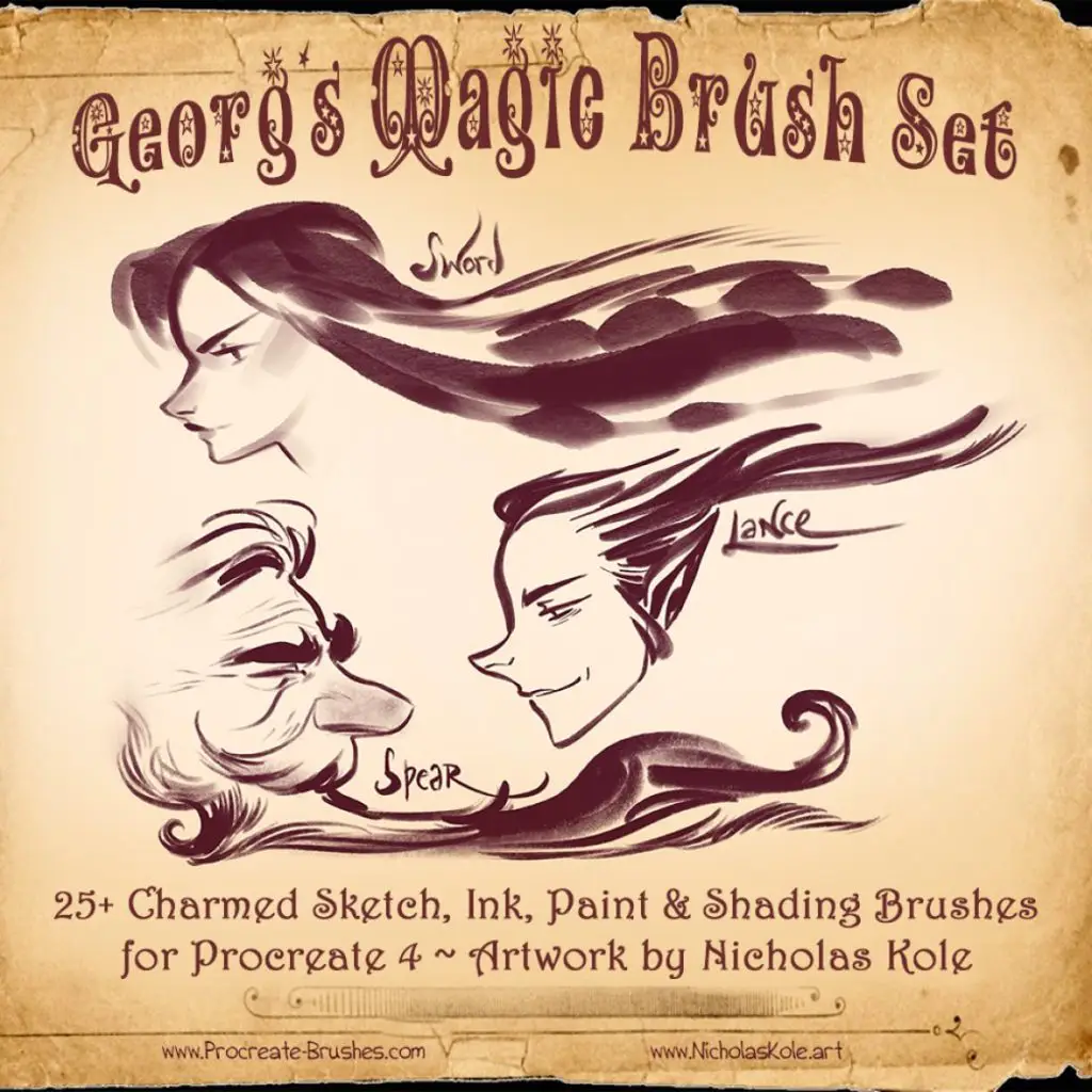 MAGIC Procreate Set: 55+ Brushes