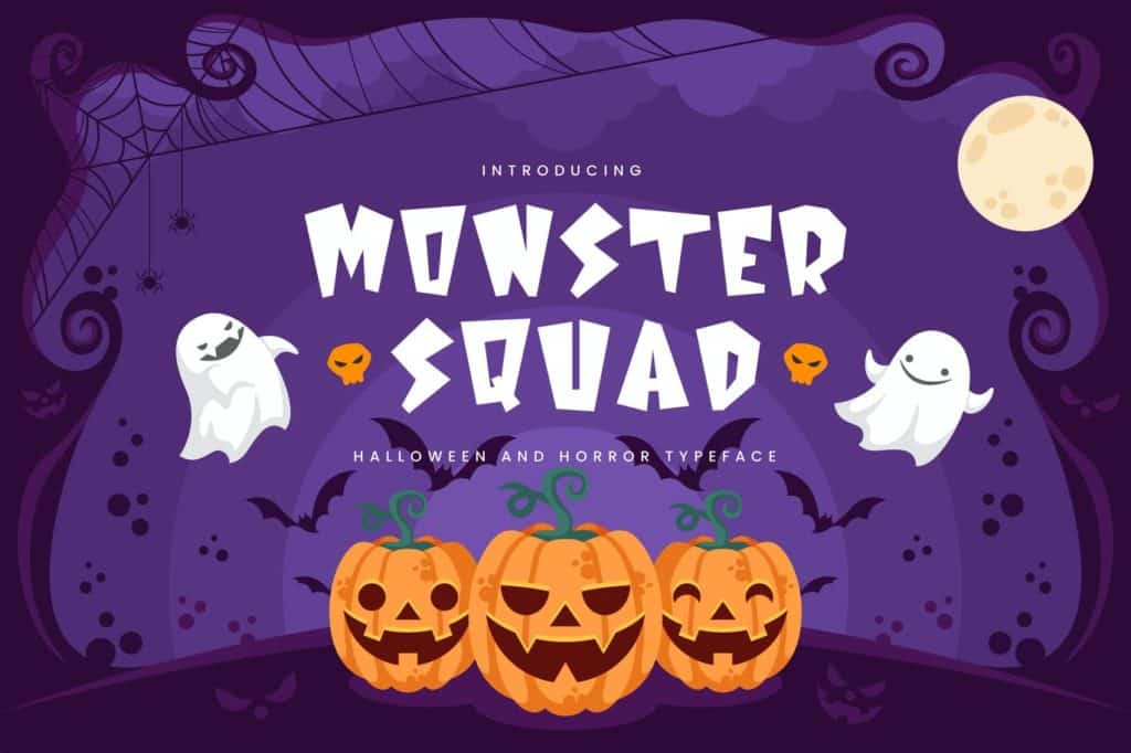 Monster Squad - Fun Halloween Typeface