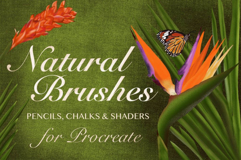 Natural Brushes for Procreate