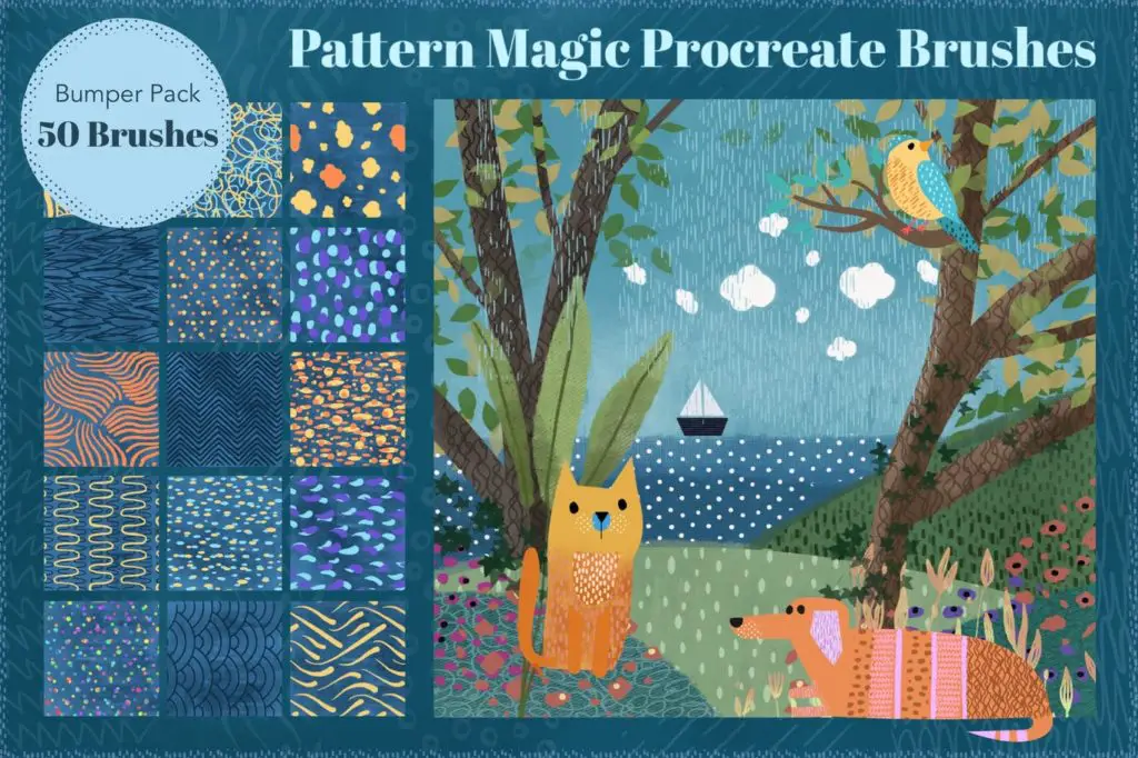 Pattern Magic Procreate Brushes