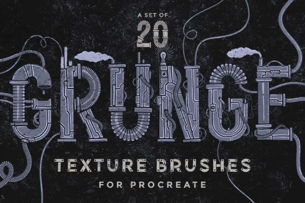 Generate grunge texture brushes