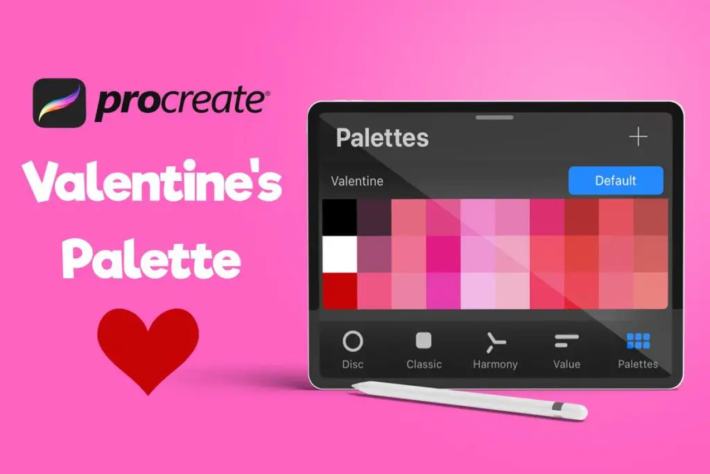 Procreate Palette - Valentine's