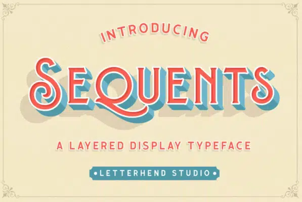Sequents Font