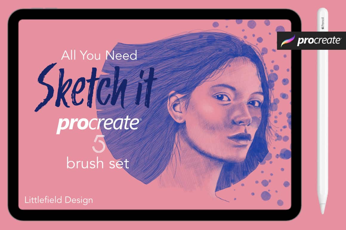 best procreate brushes for sketching