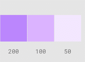 Pastel color range for dark mode