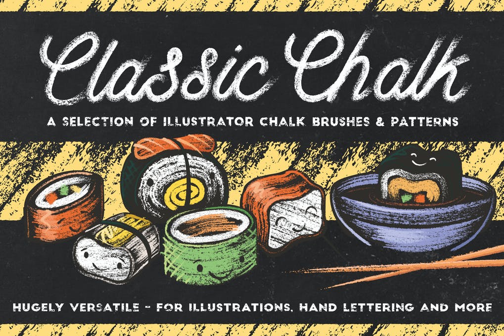 Classic Chalk - Brushes + Patterns - 