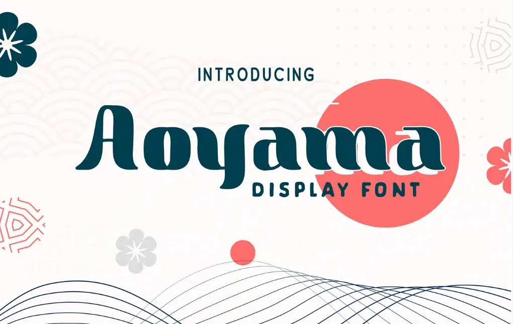 Aoyama Display Font