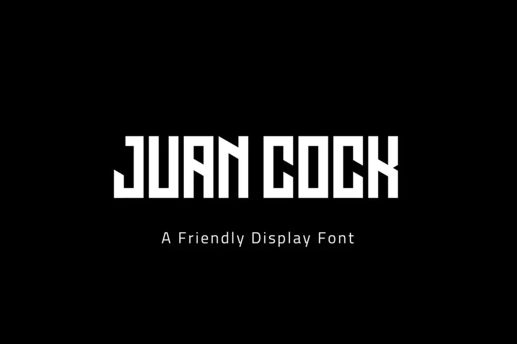 Juan Cock Font