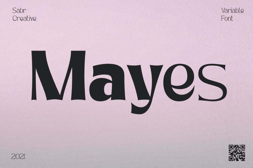 Mayes - Variable Font