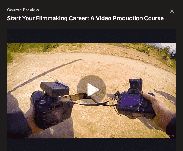 Start Your Filmmaking Career: A Video Production Course