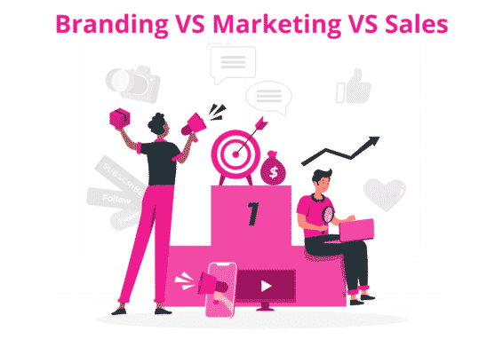 Branding VS Marketing VS Sales