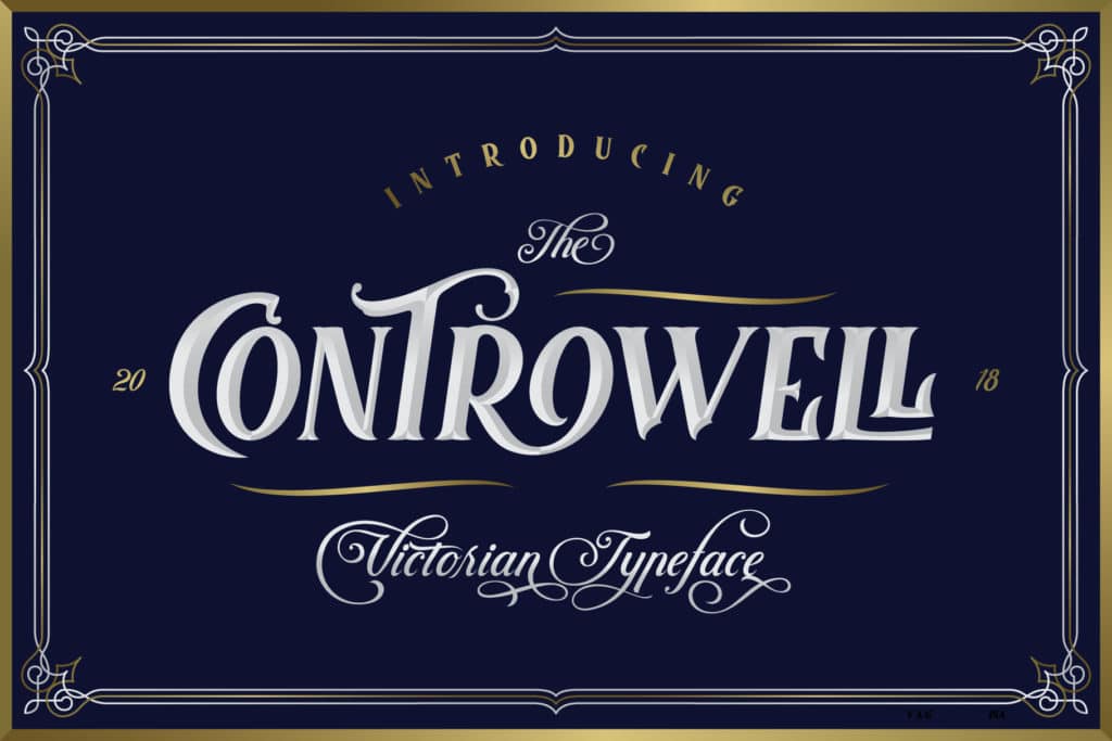 Controwell Victorian Typeface