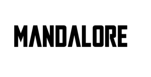 Mandalore - The Madalorian Font