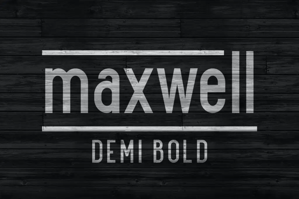 Maxwell Sans Demi Bold