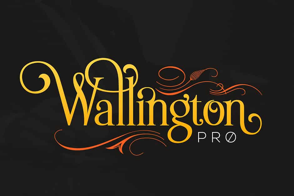 Old English Font - The Wallington Pro