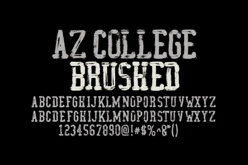 AZ College Brushed