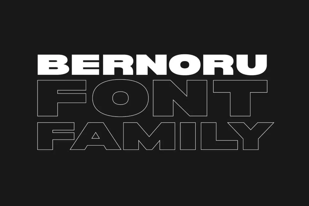 Bernoru Sans Font Family