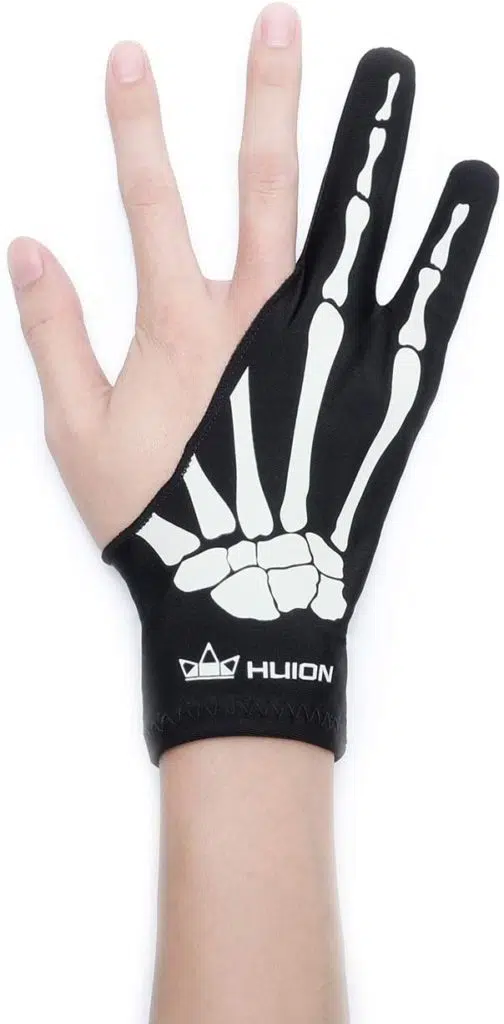 HUION Skeleton Artist Glove
