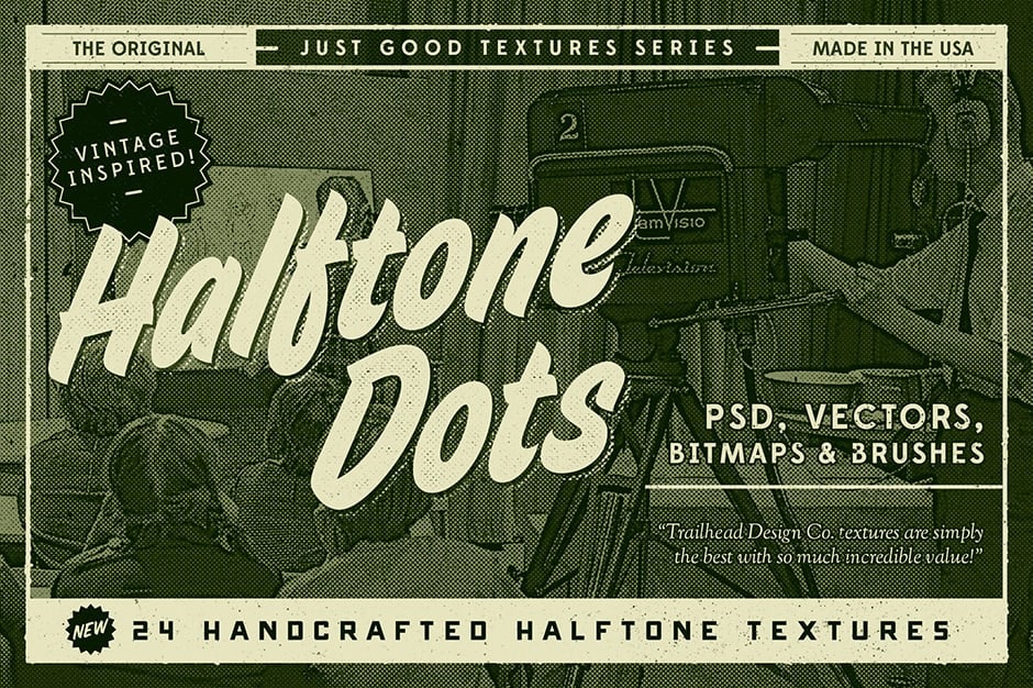 Just Good Textures Halftone Dots