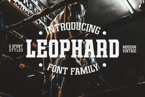 Leophard - Font Family