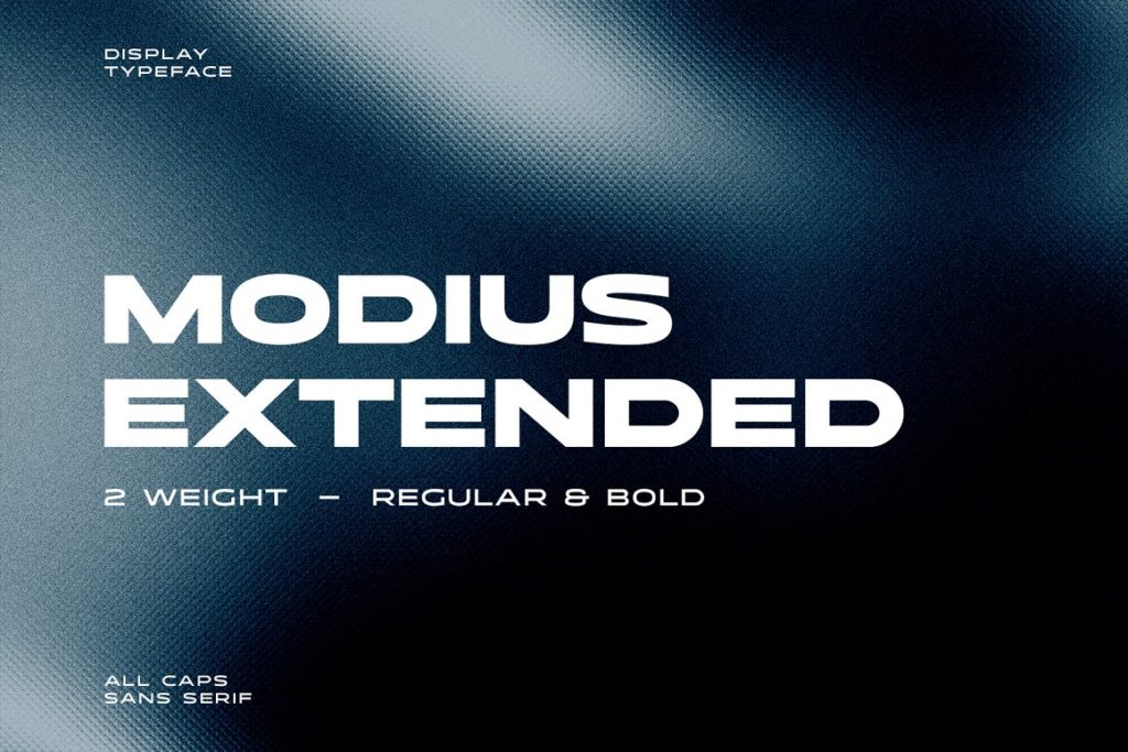 Modius Extended - Best Extended Fonts