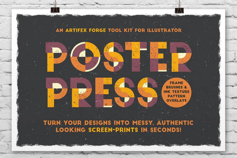 Poster Press Screen Print Creator