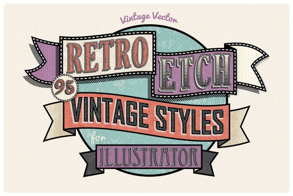 Retro Etch - Vintage Layer Styles