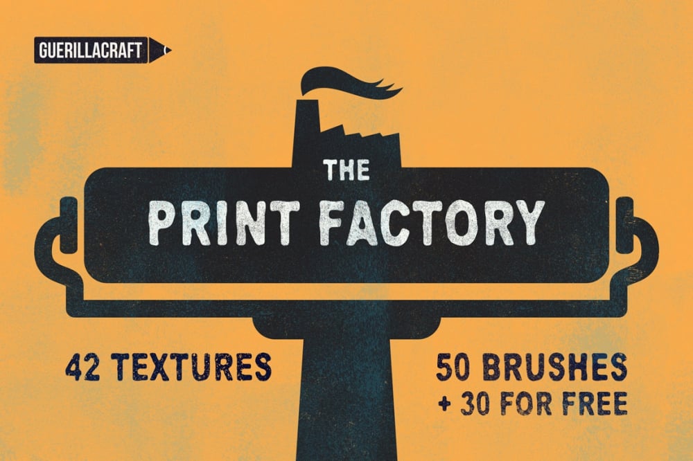 The Print Factory – Textures and Brushes