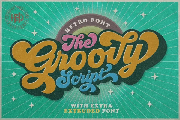 Groovy — Retro Fonts