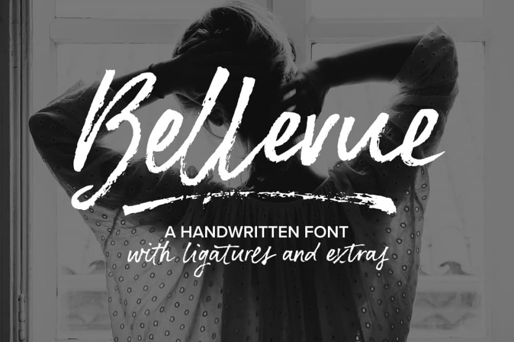 Bellevue Brush Font