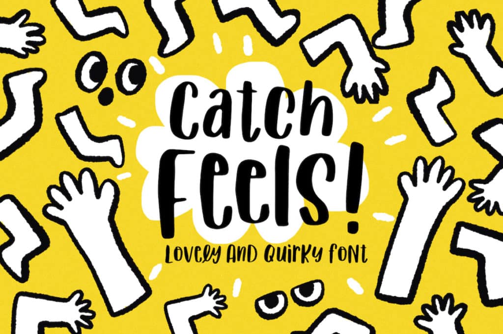 Catch Feels – Lovely and Quirky Font