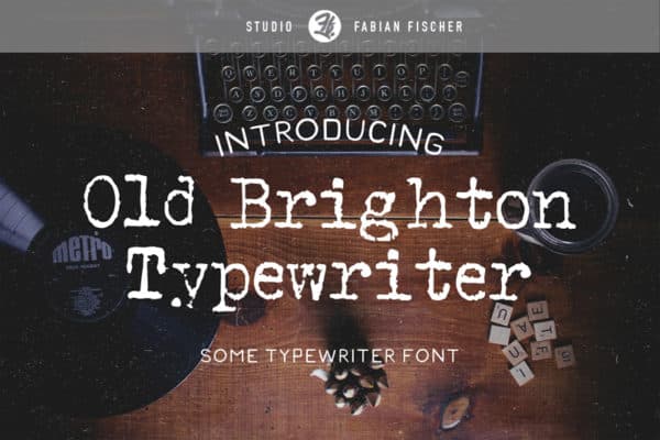 Old Brighton Typewriter – Font