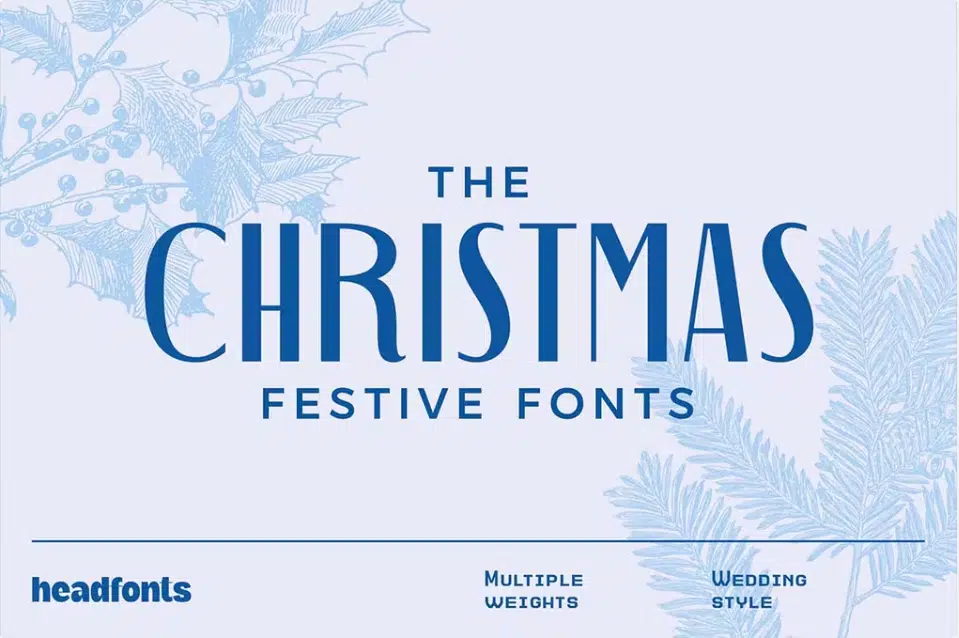 The Christmas Festive Fonts