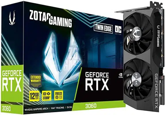 ZOTAC Gaming GeForce RTX 3060 Twin Edge- Top powerful Graphics Cards